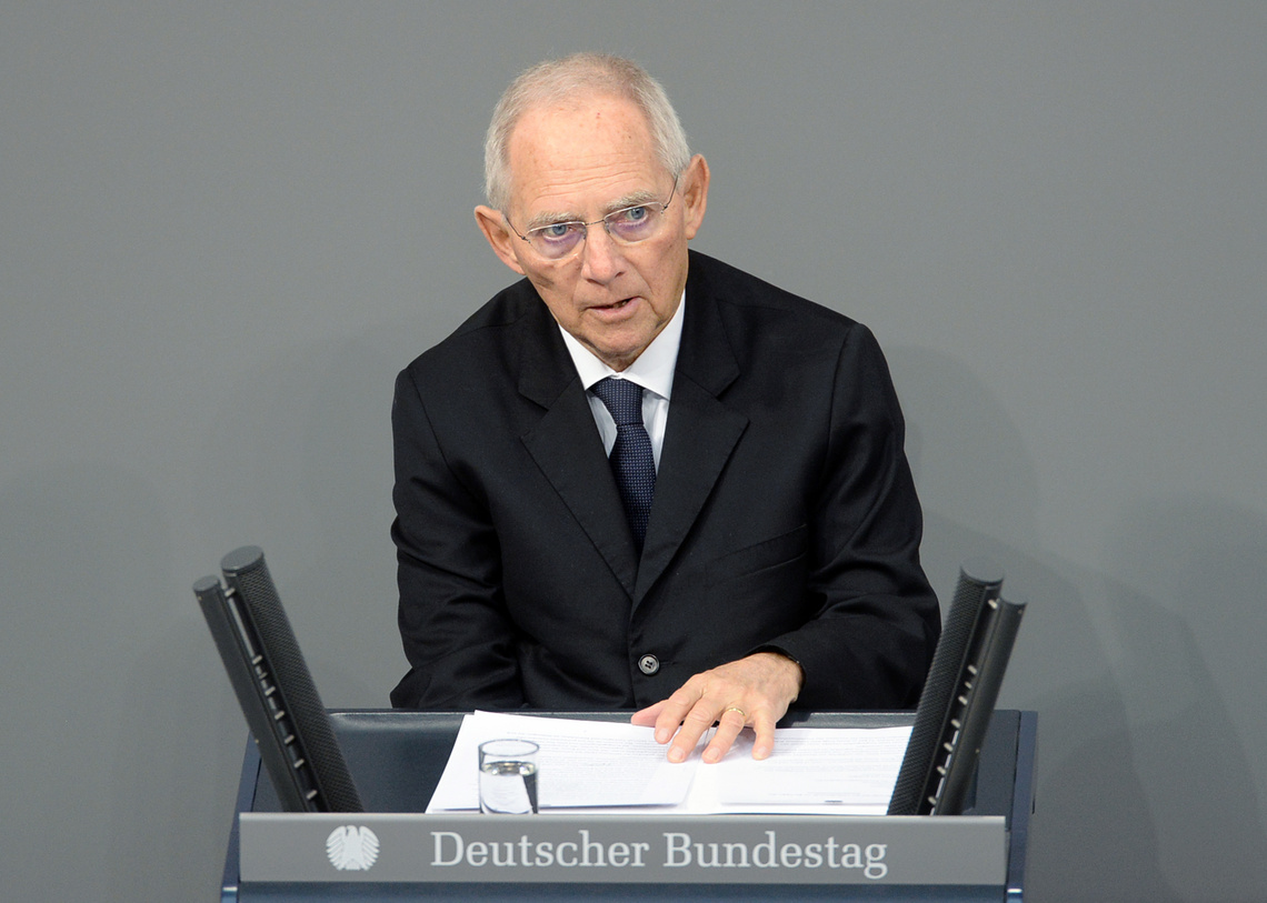 Wolfgang Schäuble, ehemaliger Bundesminister des Innern und für Heimat.